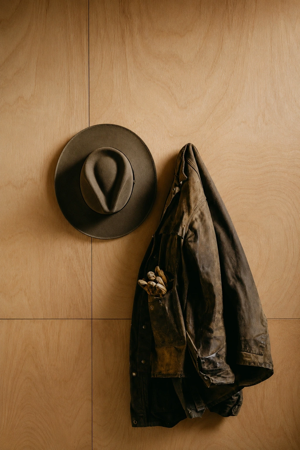 Zinc Studio interior plywood jacket detail